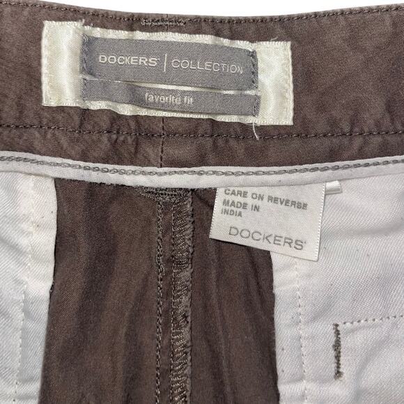 Dockers Collection Women Favorite Fit Cargo Pants Size 16 Casual Capri - Picture 4 of 5